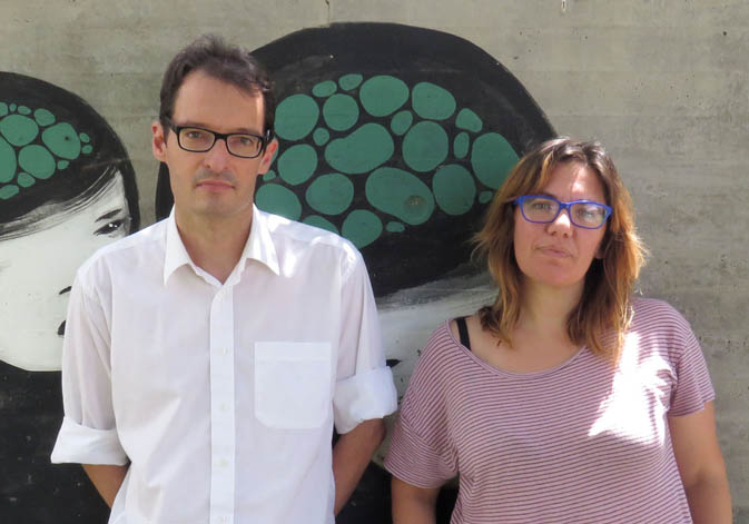 Alícia Villar y Juan Pecourt, investigadora e investigador del Departamento de Sociología y Antropología Social de la Universitat de València.